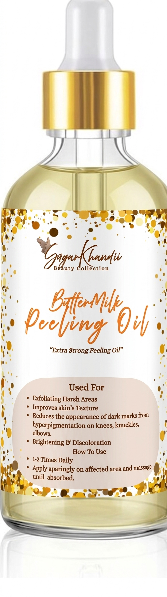 Buttermilk Peeling Oil - Large 4oz