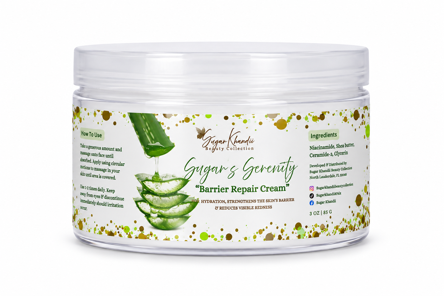 🤍 Sugar Serenity™ Barrier Repair Cream