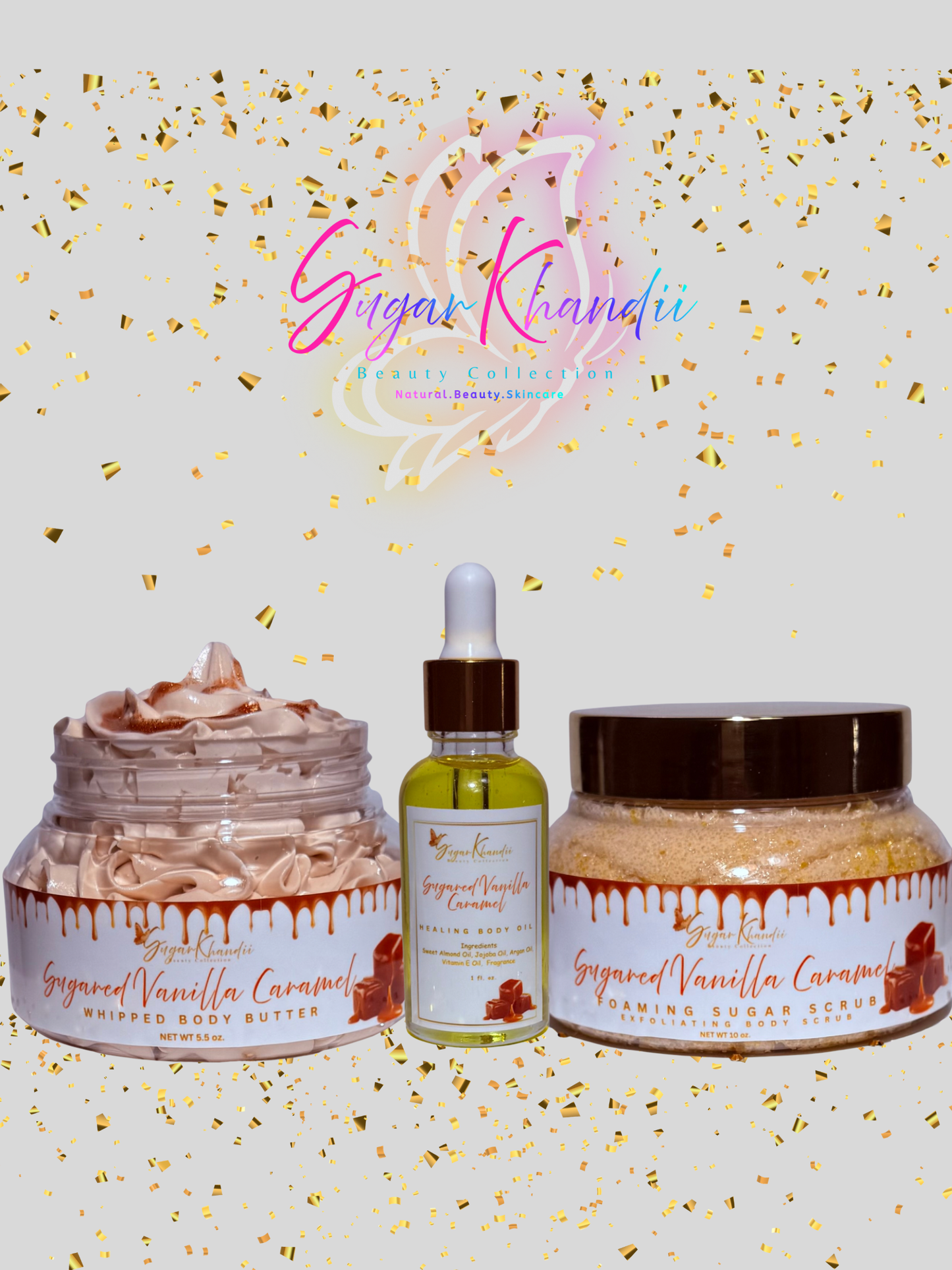 Sugared Vanilla Caramel - Small Set