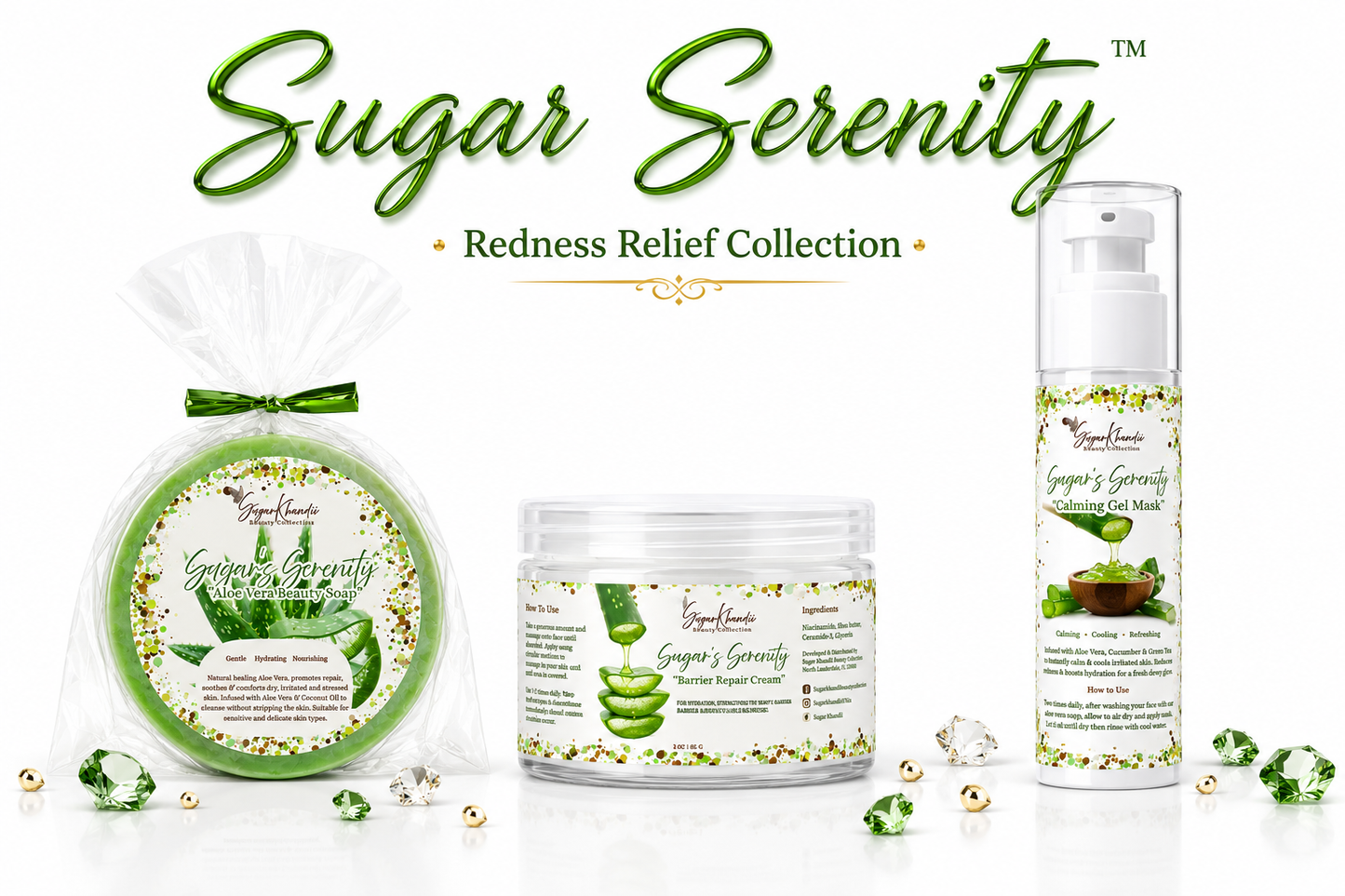 🌿✨ Sugar’s Serenity™ Redness Relief Collection ✨🌿