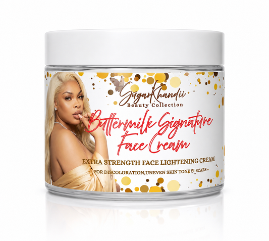 Buttermilk Signature Lightening Face Cream ✨🤍 - Medium 12oz EXTRA STRENGTH