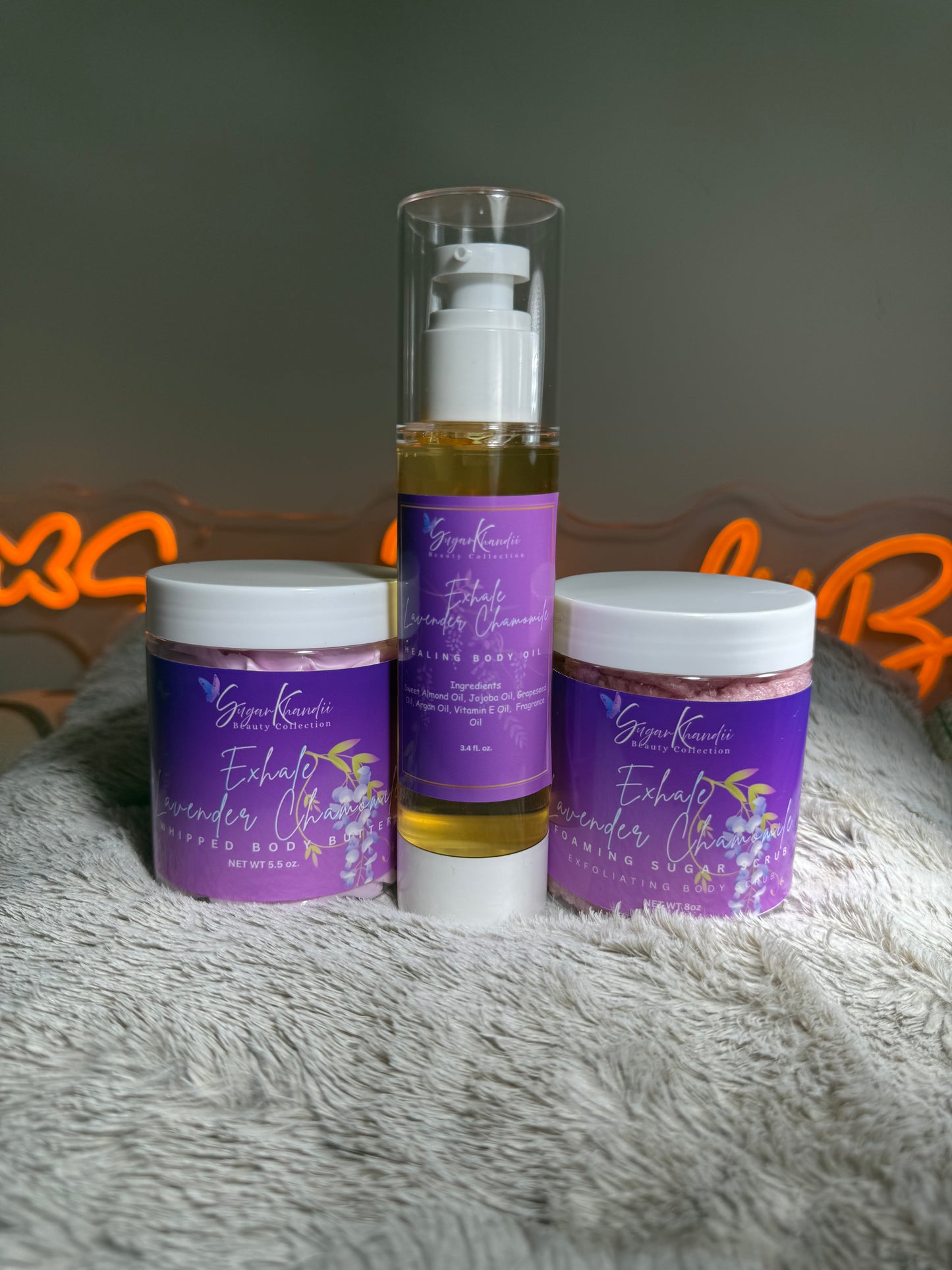 💜 Exhale™ Lavender Chamomile Body Ritual Set