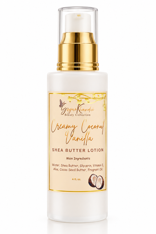 🥥🤍 Creamy Coconut Vanilla Shea Butter Lotion
